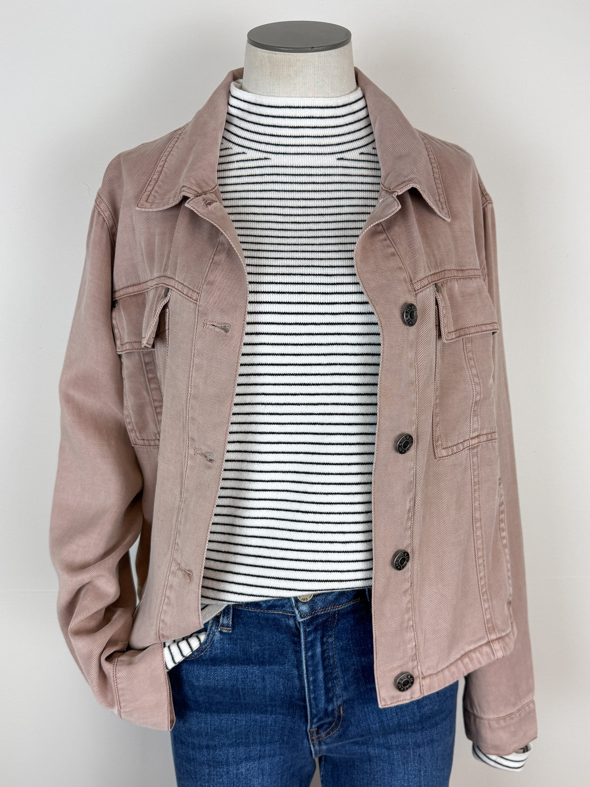 Remi Jacket in Mauve