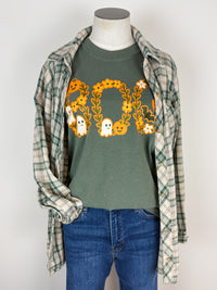 Boo Tee in Olive