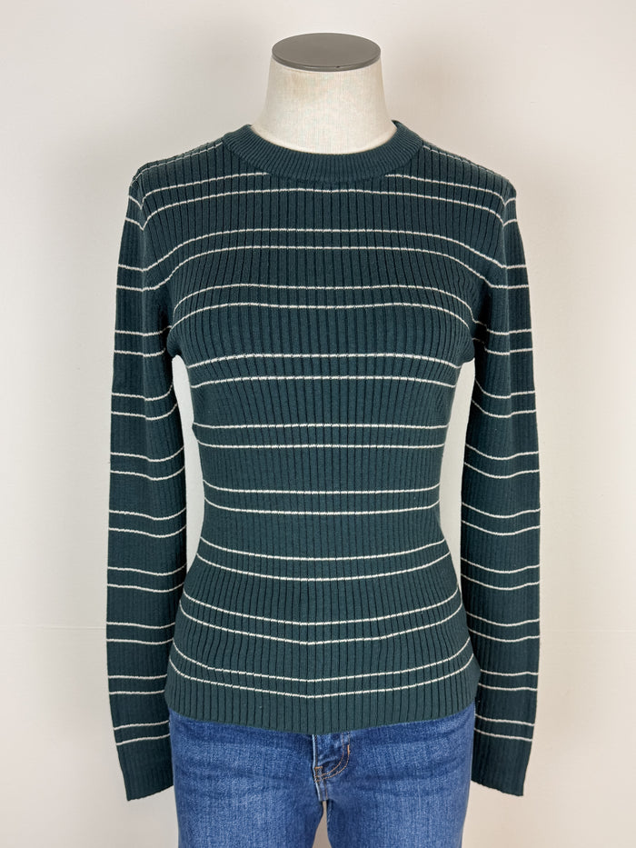 Peyton Sweater Top in Teal
