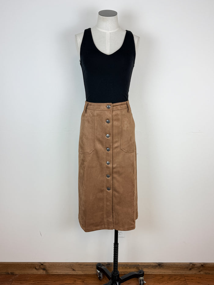Hallie Skirt in Caramel