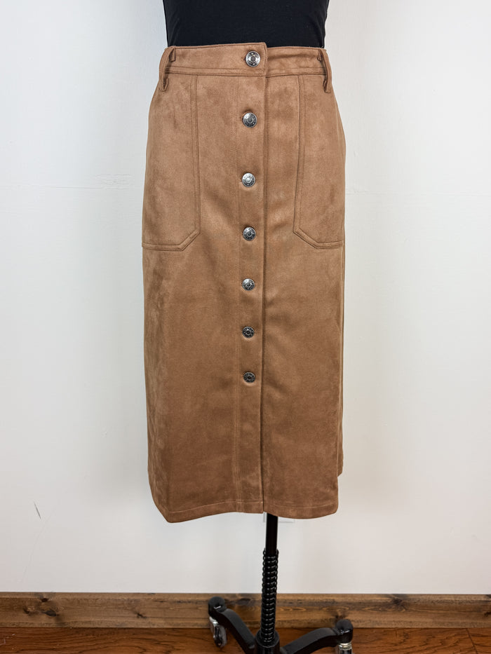 Hallie Skirt in Caramel
