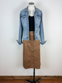 Hallie Skirt in Caramel