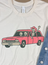 Get in Loser Halloween Tee in Sand