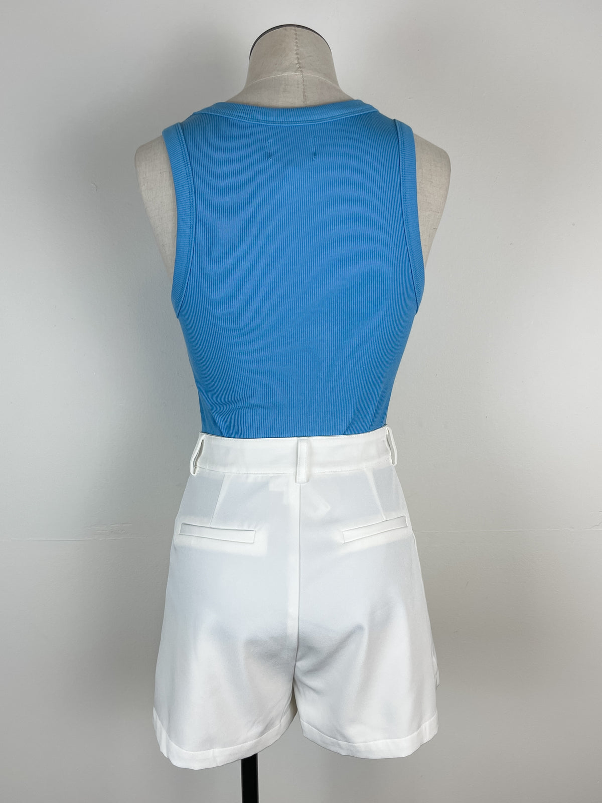 Sylvie Tailored Shorts in White