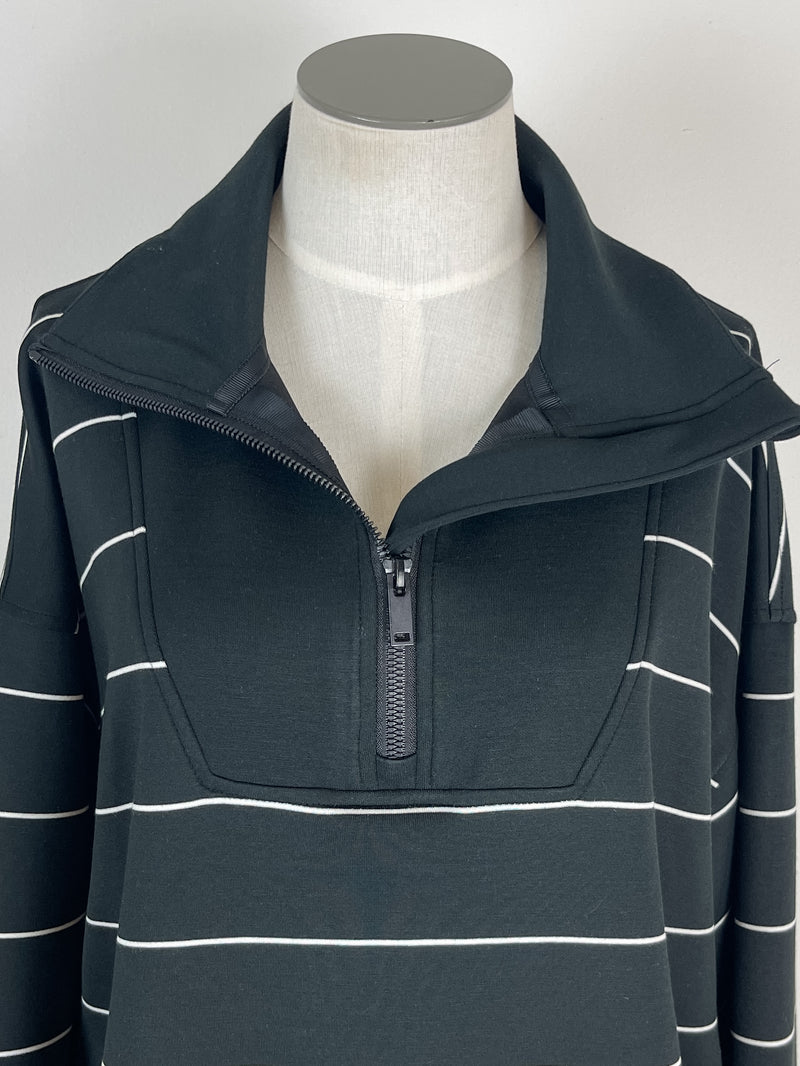 Emmy Striped Quarter Zip