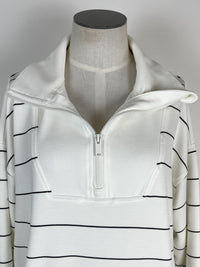 Emmy Striped Quarter Zip