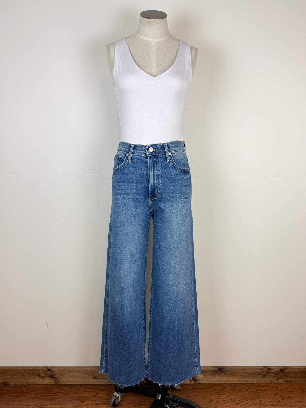 Just Black Denim Mila High Rise Wide Leg Jean