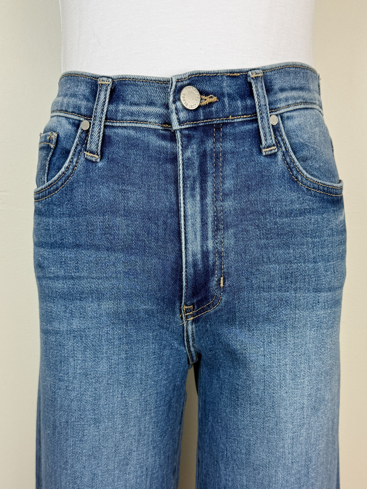 Just Black Denim Mila High Rise Wide Leg Jean