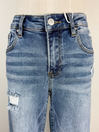 Risen Laura High Rise Wide Leg Jeans