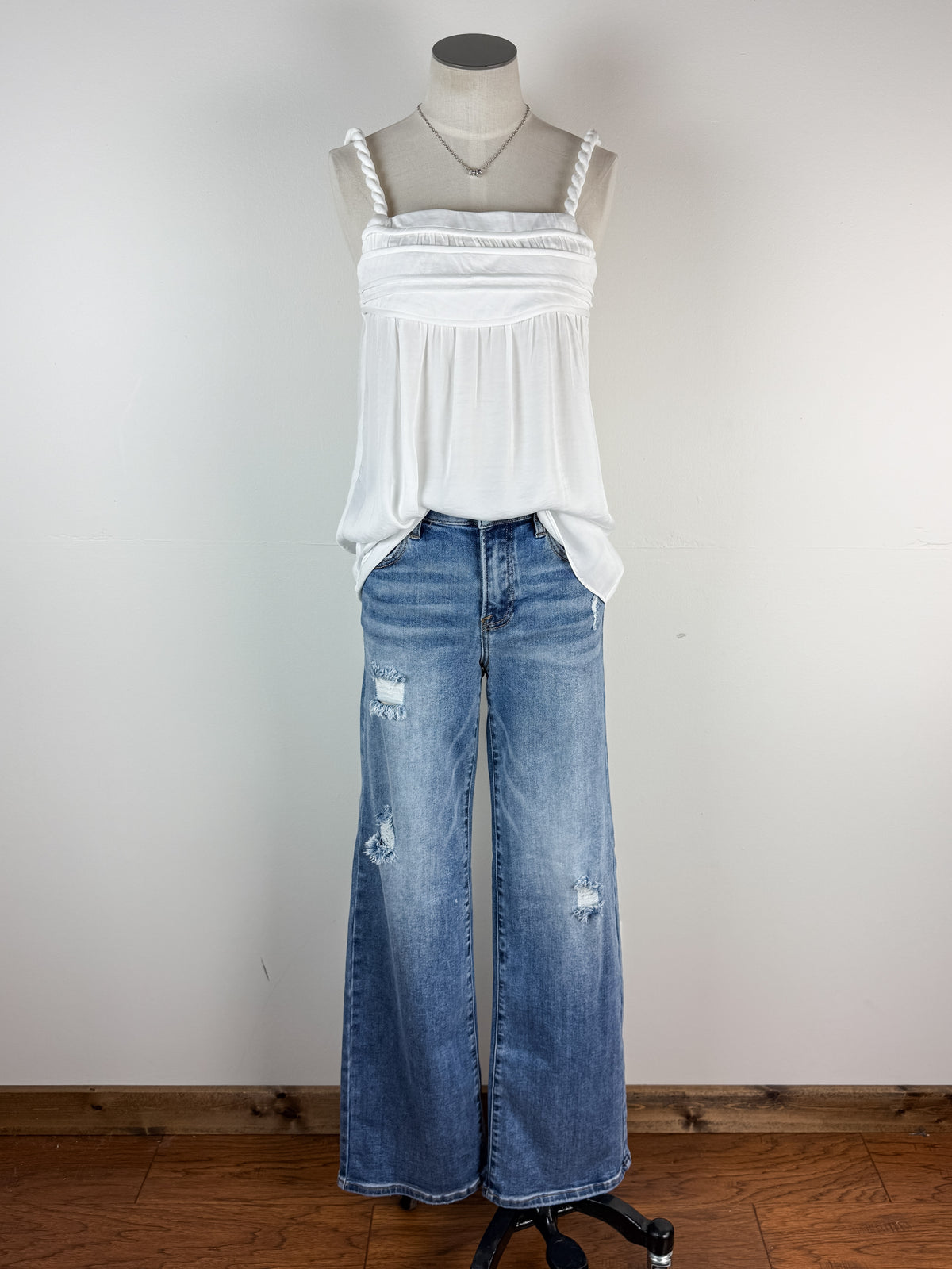 Ashley Braided Yoke Tank