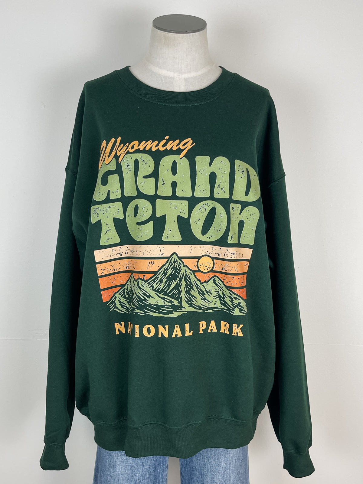 Grand Teton Sweatshirt in Forest