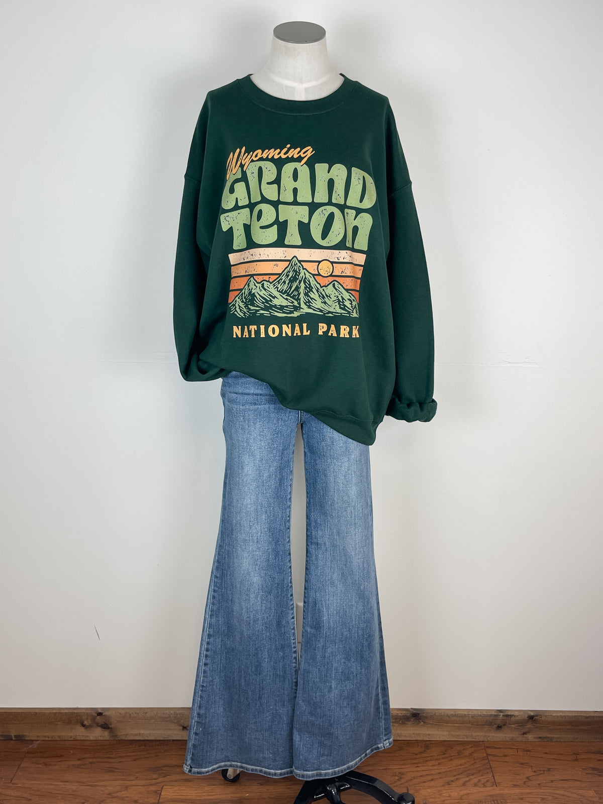 Grand Teton Sweatshirt in Forest