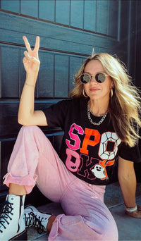 Spooky Halloween Tee in Black
