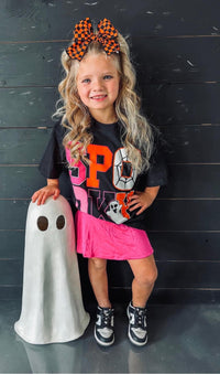 Spooky Halloween Tee in Black