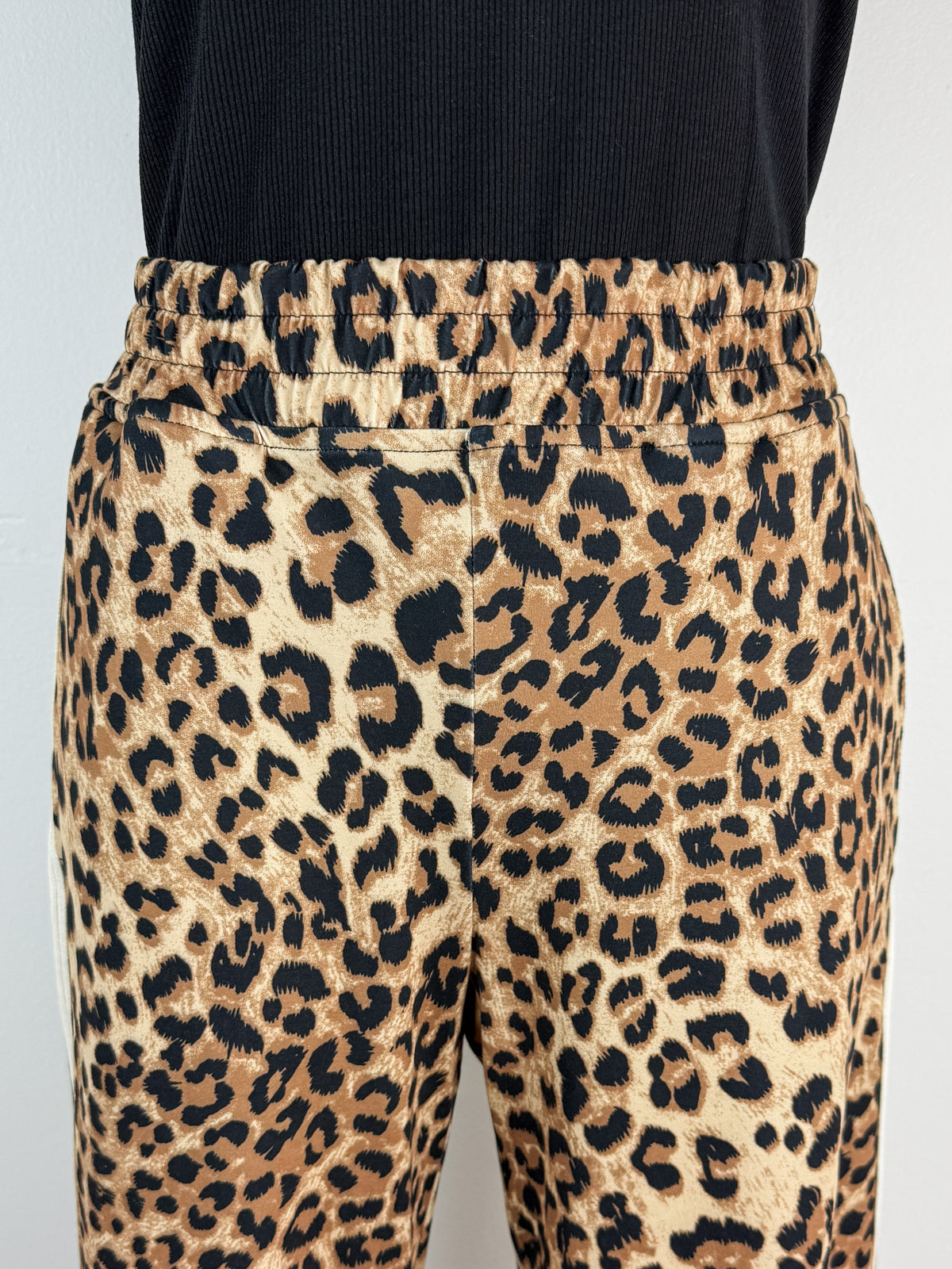 Cameron Leopard Pant in Brown/Black