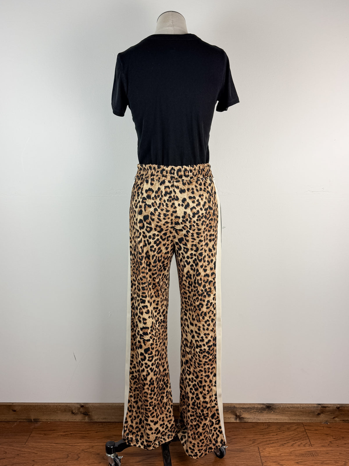 Cameron Leopard Pant in Brown/Black