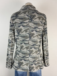 Ada Camo Blazer in Green
