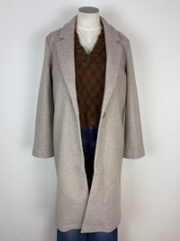 Karter Peacoat in Oatmeal