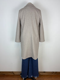 Karter Peacoat in Oatmeal