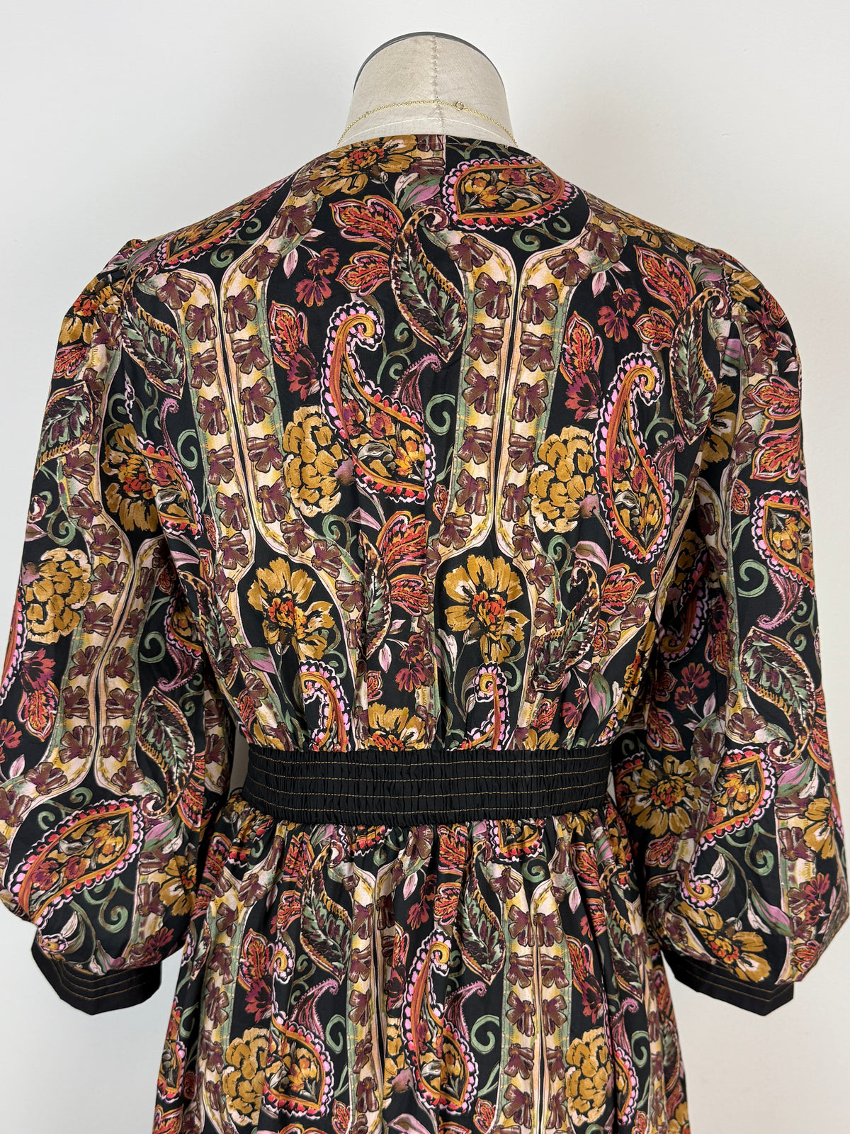 Kara Printed Midi Dress in Multi