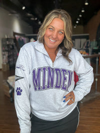 Minden Whippets Game Day 1/4 Zip
