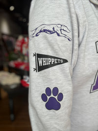 Minden Whippets Game Day 1/4 Zip