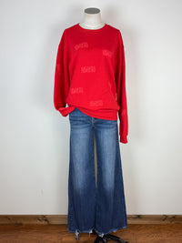 Nebraska Repeat Sweatshirt in Red