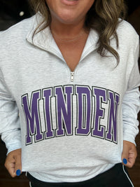 Minden Whippets Game Day 1/4 Zip