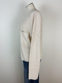 Bella Knit Sweater in Cream