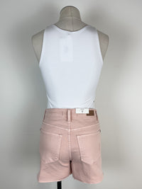 Judy Blue Brittany High Waist Short in Pink