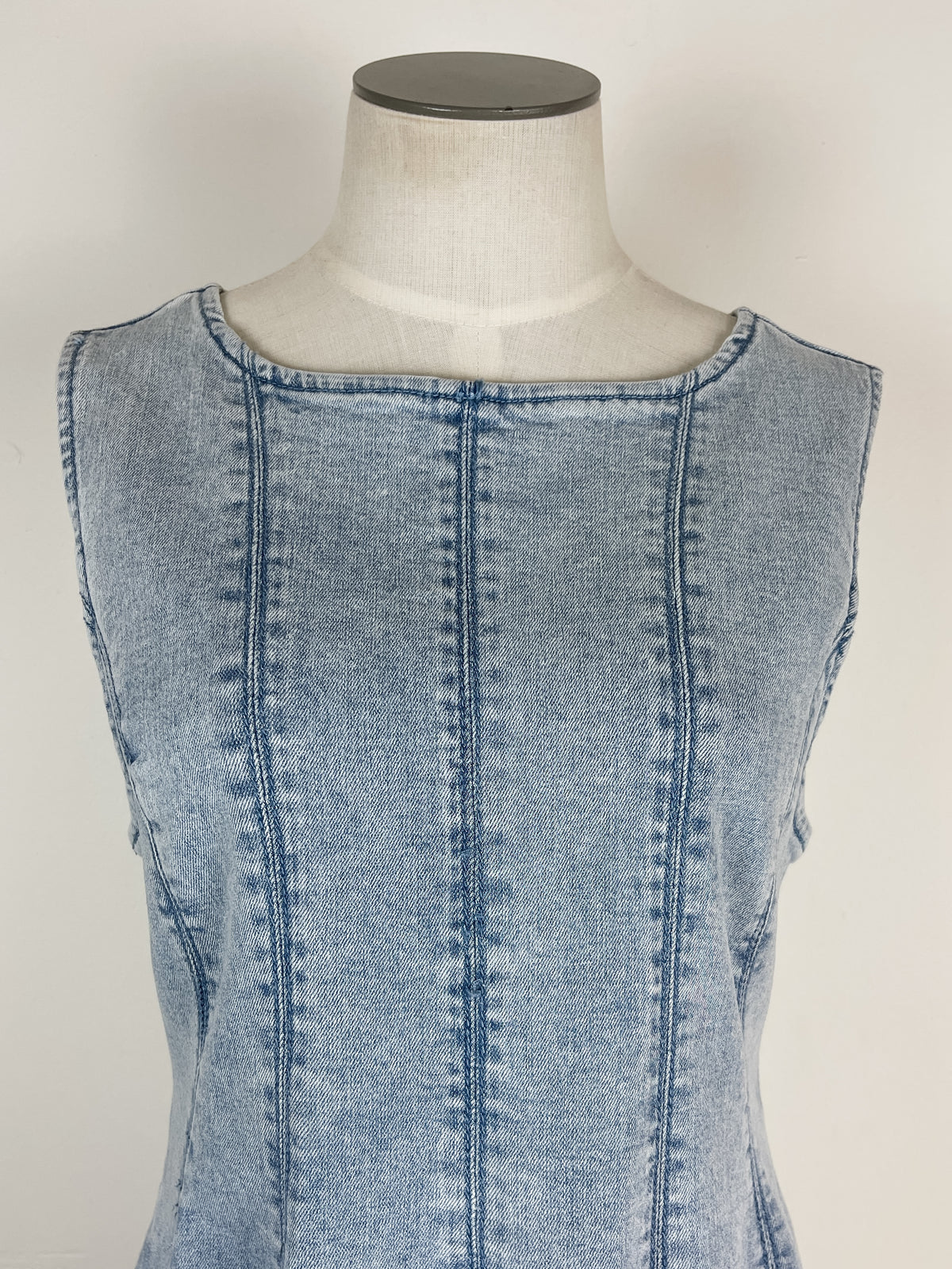 Stella Denim Dress in Light Denim