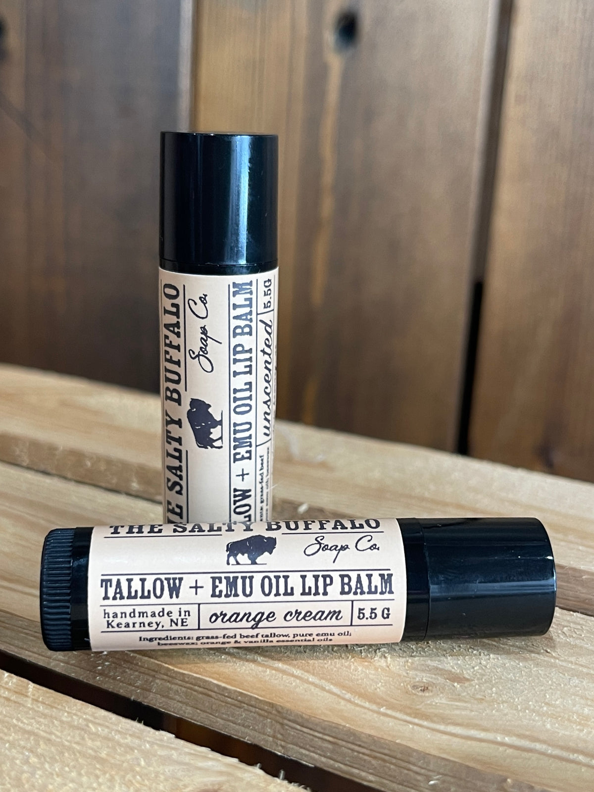 The Salty Buffalo Locally Made Tallow Chapstick