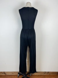 Harlow High Neck Jumpsuit in Black