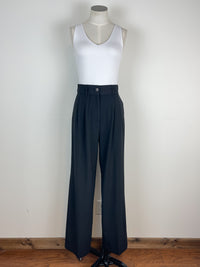 Jocelyn Wide Leg Trouser in Black