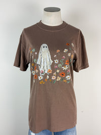 Garden Ghost Tee in Brown