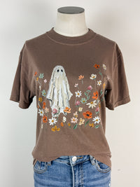 Garden Ghost Tee in Brown