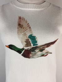 Mallard Knit Tank in Ivory