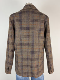 Raya Plaid Blazer in Brown Mix
