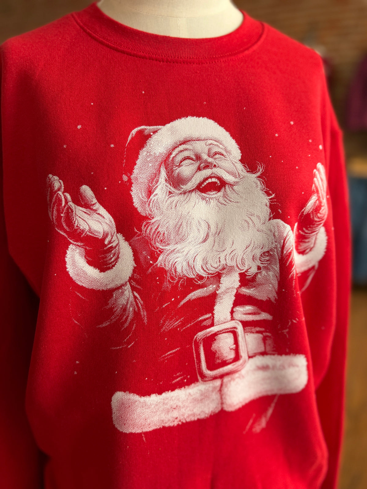 Magical Santa Sweatshirt in Red