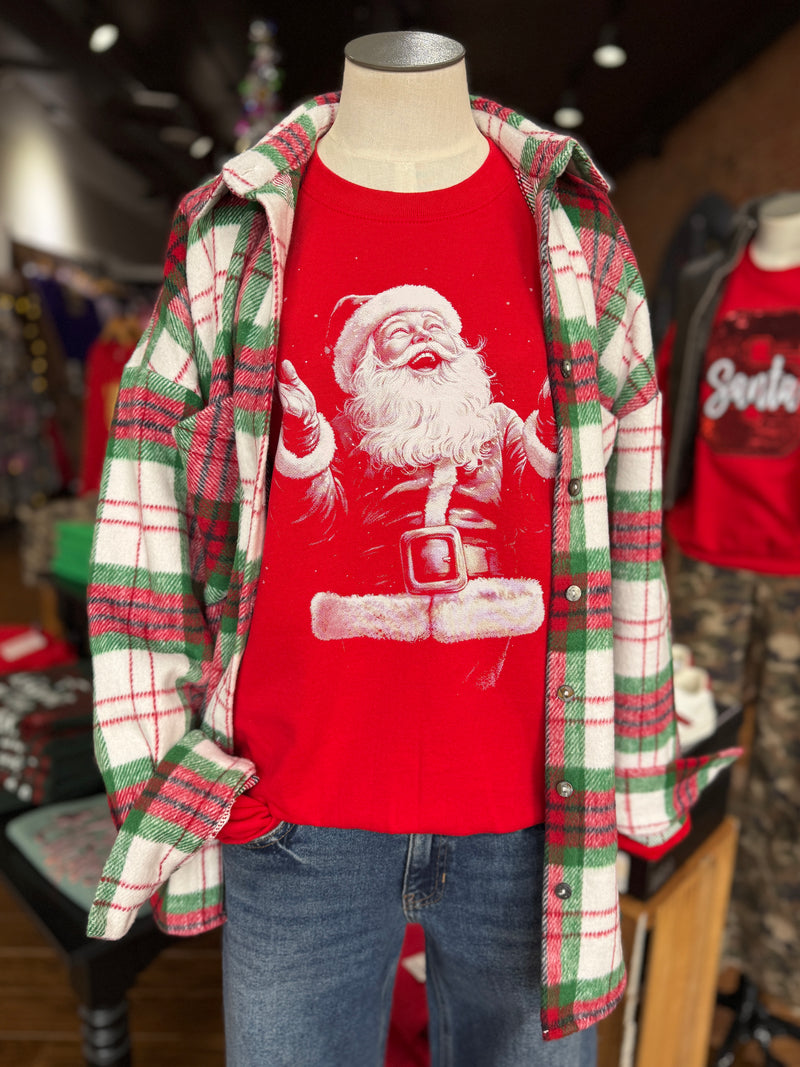 Magical Santa Sweatshirt in Red