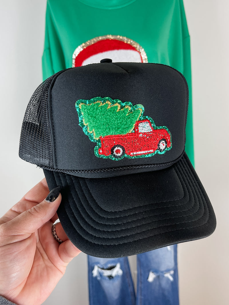 Christmas Patch Hat