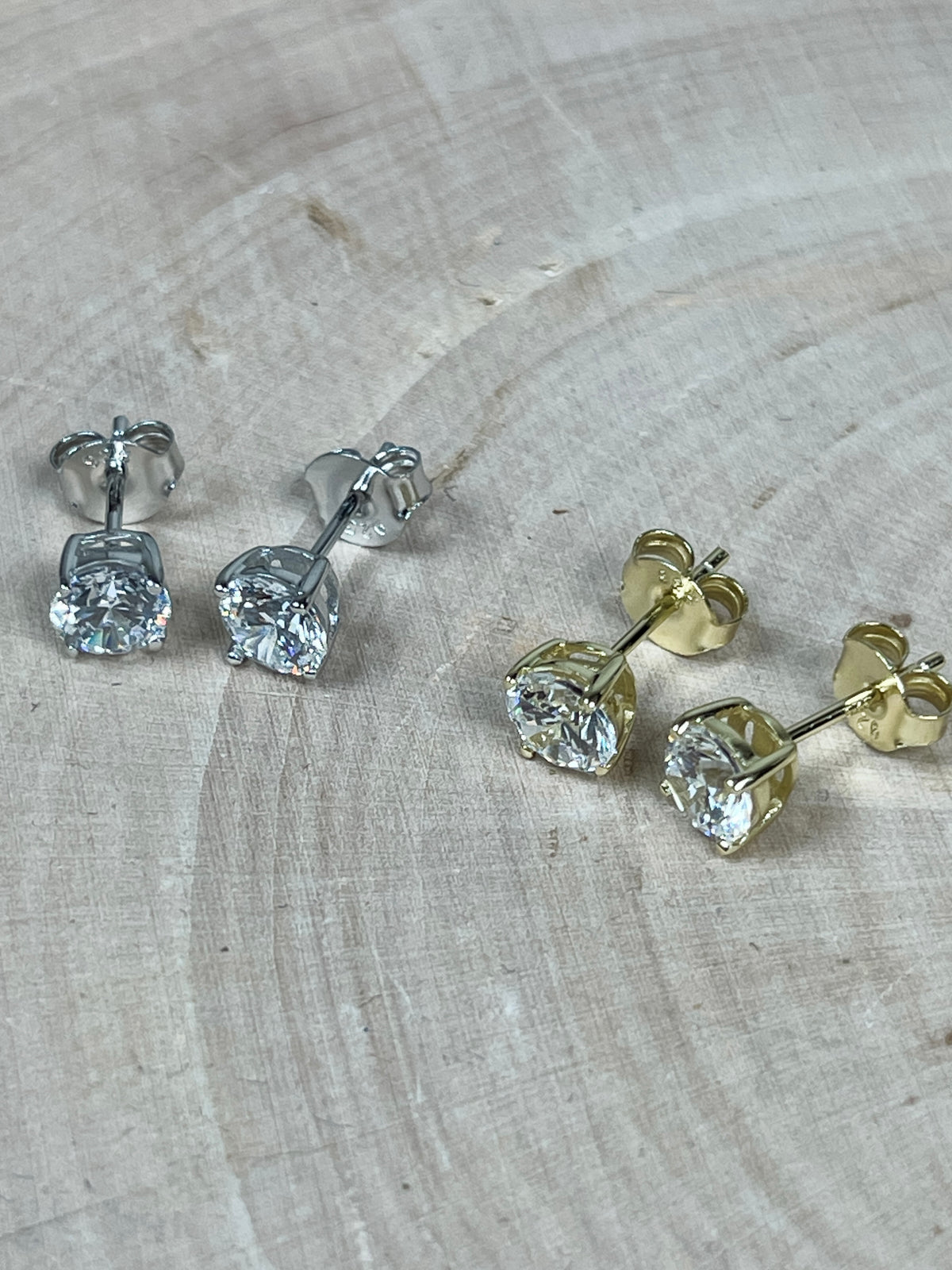 Be-Je Designs 1 Carat CZ Studs