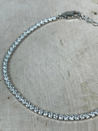 Be-Je Designs Thin CZ Tennis Bracelet