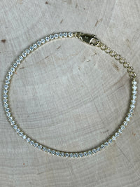 Be-Je Designs Thin CZ Tennis Bracelet