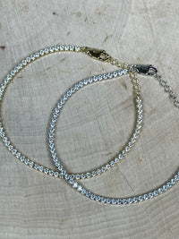 Be-Je Designs Thin CZ Tennis Bracelet