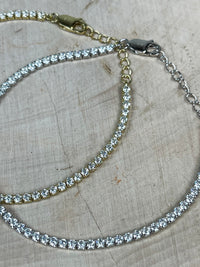 Be-Je Designs Thin CZ Tennis Bracelet