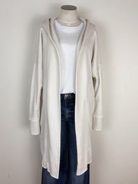 Emma Hooded Cardigan in Natural