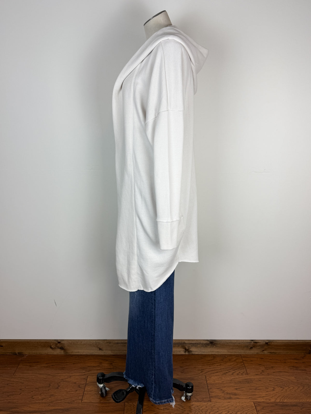 Emma Hooded Cardigan in Natural