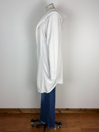 Emma Hooded Cardigan in Natural