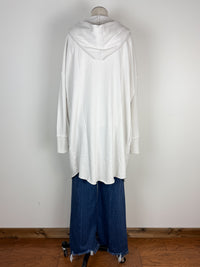 Emma Hooded Cardigan in Natural